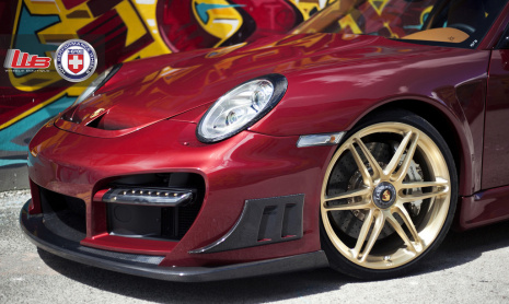 Уникальный Porsche 918 Spyder Turbo S от тюнинг-ателье TechART